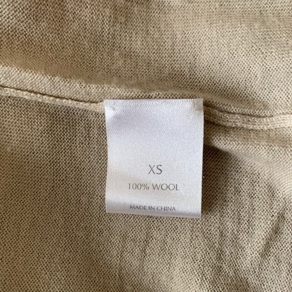 TSE Wool Shawl Collar Open Wrap Cardigan Sweater - Picture 10 of 11